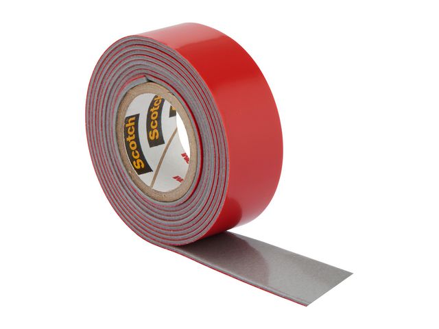 Scotch® Dubbelsidig tejp för montering på flera ytor, Extreme, 19 mm x 1,5 m