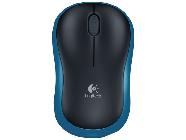 Logitech Mus M185 trådlös blå | Datorprodukter - Kringutrustning - Möss | Kontorsexperten