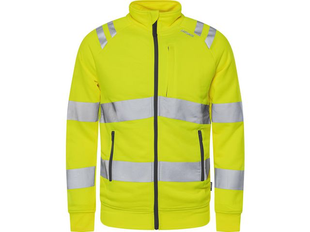 FRISTADS Sweatshirt varsel 7863 kl3 M | Arbetskläder - Varselkläder - Varseltröjor | Kontorsexperten