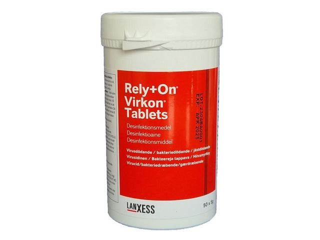 Desinfektionsmedel Virkon 50x5g | Sjukvård och omsorg - Kemteknik - Desinfektion | Kontorsexperten