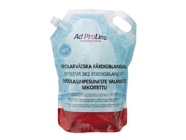 AdProLine Spolarvätska färdigblandad 3l | Städ och hygien - Städredskap - Utomhusredskap | Kontorsexperten