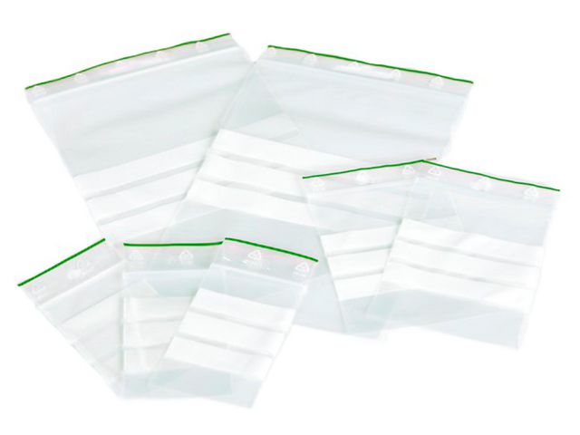 NORDISK MERKEVARE Blixtlåspåse med skrivfält 60x80mm | Emballage och lagerutrustning - Blixtlåspåsar - Med skrivfält | Kontorsexperten