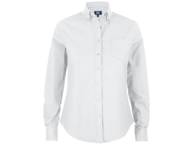 CUTTER & BUCK Skjorta Hansville dam vit 2XL | Yrkeskläder - Skjortor och blusar - Skjortor | Kontorsexperten