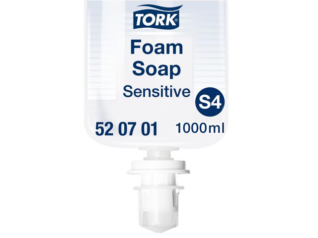 Tork Skumtvål S4 Sensitive Handtvätt 1L | Städ och hygien - Tvål och hygien - Hygiensystem - Tork | Kontorsexperten