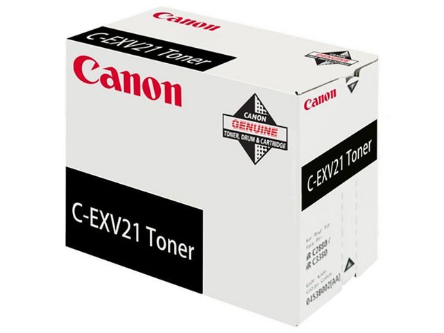 Canon Toner, C-EXV 21, svart, singelförpackning, 0452B002 | Toner och bläck - Tonerkassetter - Toner Canon | Kontorsexperten
