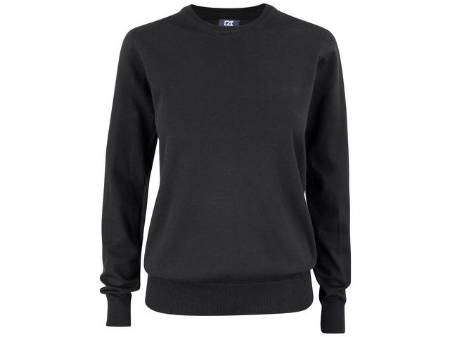 CUTTER & BUCK Tröja Oakville dam svart S | Yrkeskläder - Uniform - Stickat | Kontorsexperten