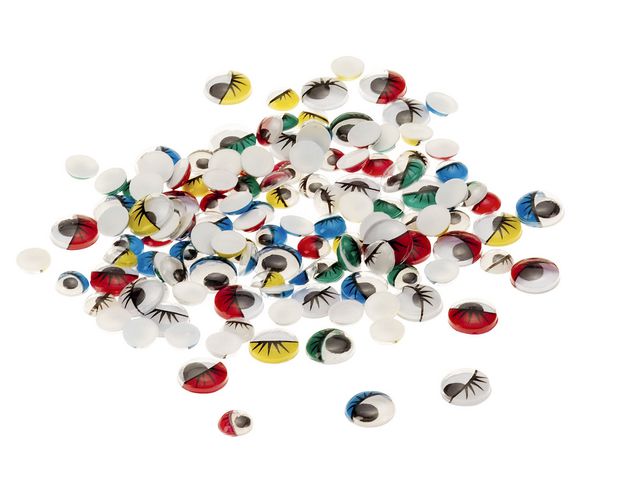 PLAYBOX Plastögon med fransar 230/fp | Skola och förskola - Hobbymaterial - Pyssel - Ögon | Kontorsexperten