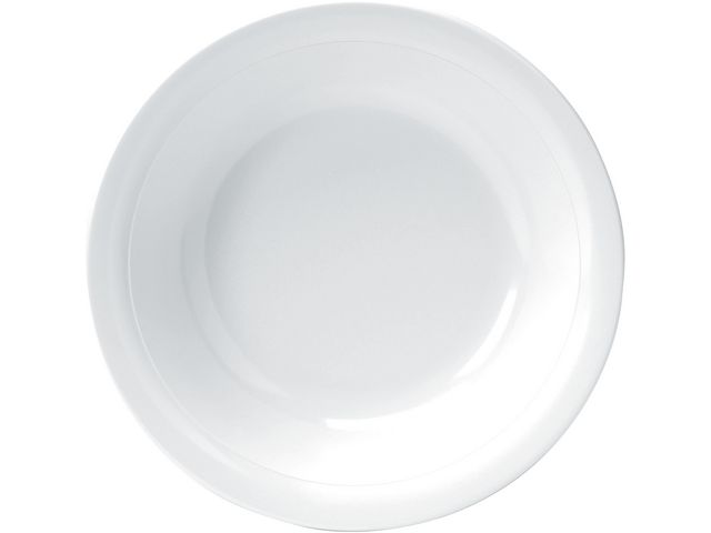 BBM Tallrik djup 21cm Melamin | Kök och servering - Glas porslin och bestick - Flergångstallrikar | Kontorsexperten