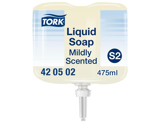 Tork Tvål S2 Mild Handtvätt Mini 475ml | Städ och hygien - Tvål och hygien - Hygiensystem - Tork | Kontorsexperten