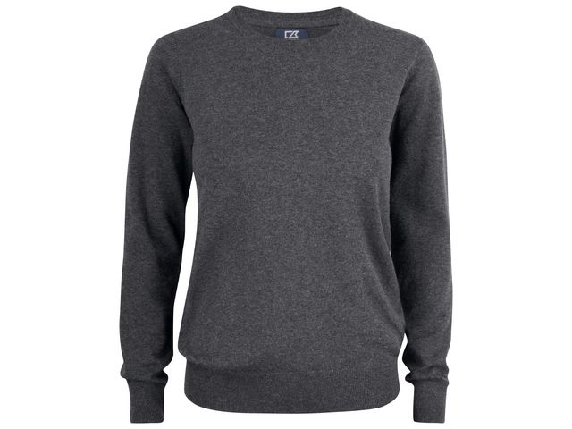 CUTTER & BUCK Tröja Oakville dam antracit XL | Yrkeskläder - Uniform - Stickat | Kontorsexperten