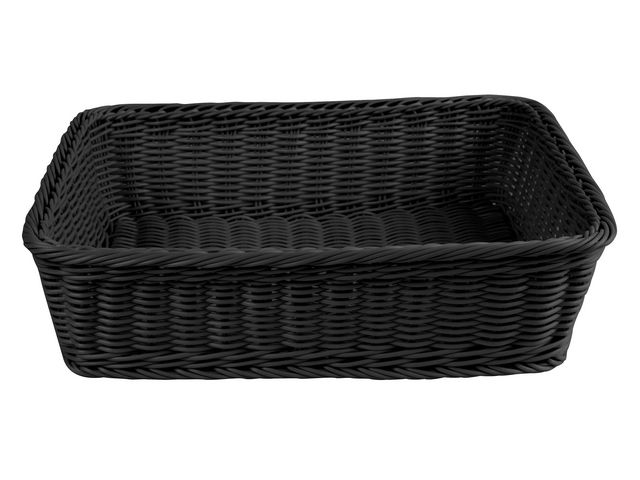 BBM Brödkorg 38x29cm Svart | Kök och servering - Köksutrustning - Köksartiklar | Kontorsexperten