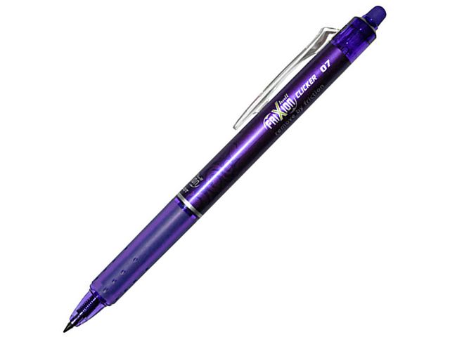 Pilot® Gelpenna Frixion Clicker 0,7 viol | Kontorsmaterial - Pennor - Gelpennor raderbara | Kontorsexperten
