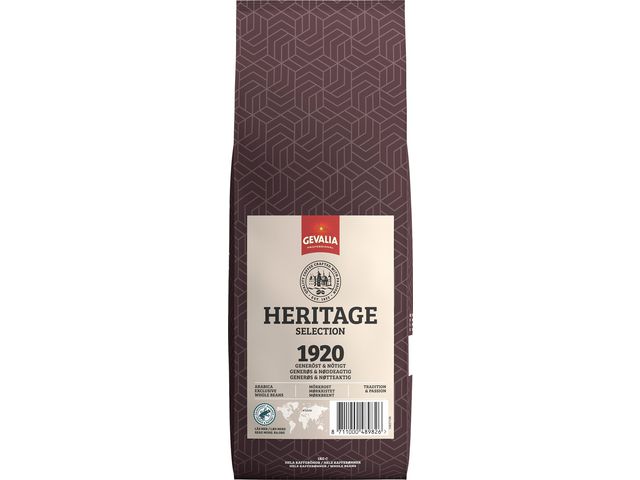 GEVALIA Kaffe Heritage Bönor 1kg 8/krt | Kök och servering - Kaffe och te - Hela Bönor | Kontorsexperten