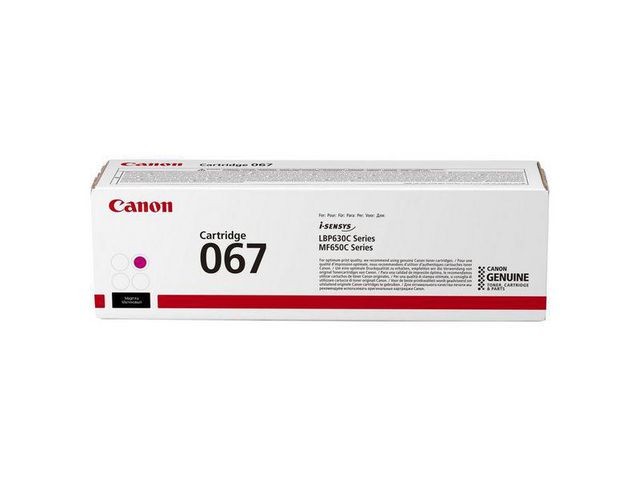 Canon Toner 067 1,25K magenta | Toner och bläck - Tonerkassetter - Toner Canon | Kontorsexperten