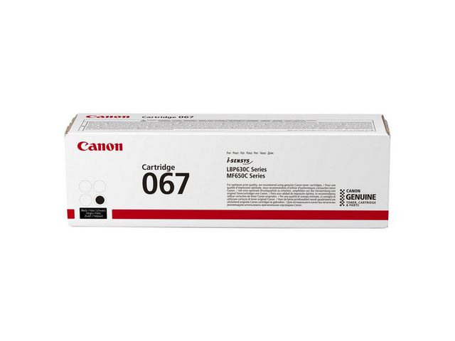 Canon Toner 067 1,35K svart | Toner och bläck - Tonerkassetter - Toner Canon | Kontorsexperten