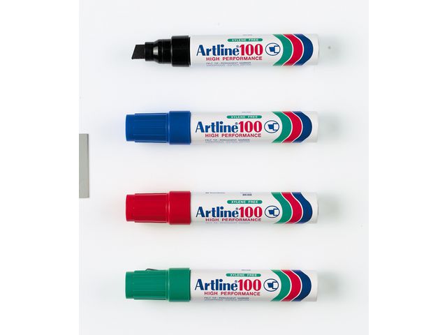 Artline Märkpenna Sned 100 12,0 blå | Kontorsmaterial - Pennor - Märkpennor - Skuren spets | Kontorsexperten