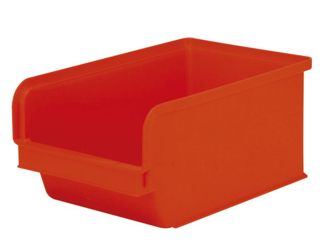 Plastlåda röd, 7 L | Skolmöbler och inredning - Förvaringsmöbler - Backar, boxar och korgar | Kontorsexperten
