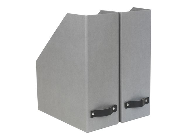 Bigso Box Tidskriftssamlare William grå 2/fp | Kontorsmaterial - Till skrivbordet - Tidskriftssamlare | Kontorsexperten