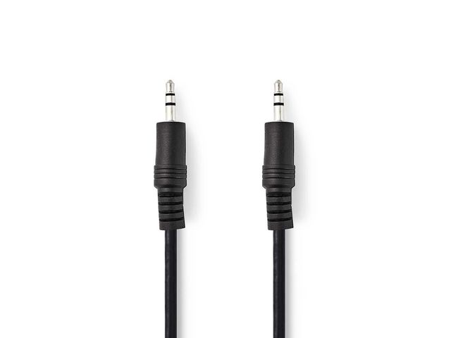 NEDIS Kabel 3,5mm Ha - 3,5mm Ha 1m | Datorprodukter - Kablar och adaptrar - Ljudkablar | Kontorsexperten