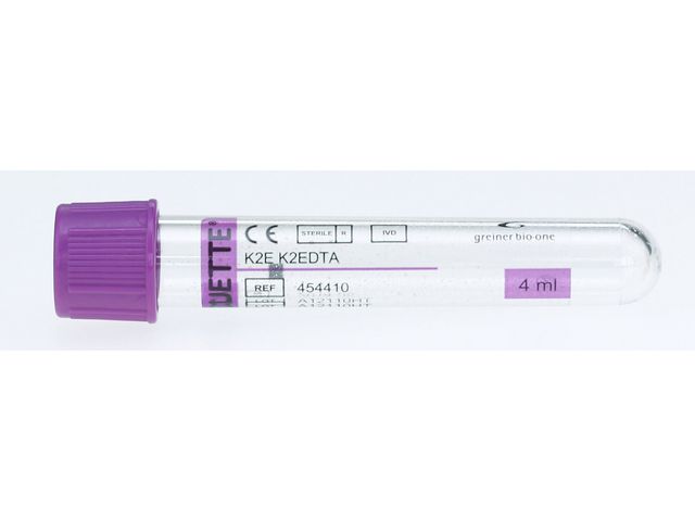 VACUETTE Vacuette Lila EDTA K2 5/4ml 50/fp | Sjukvård och omsorg - Lab och analys - Provrör - Vacuette | Kontorsexperten