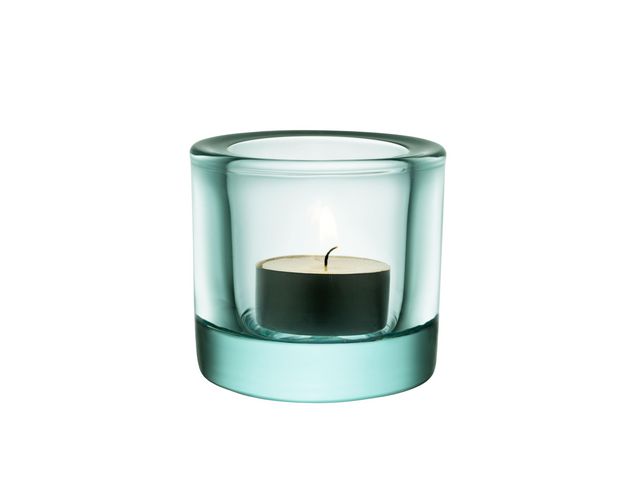 Produktfoto för i iittala Ljuslykta Kivi 60 mm vattengrön