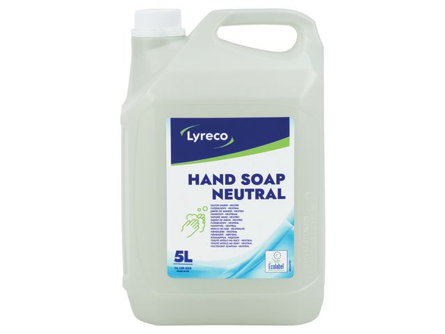 Lyreco Tvål Neutral parfymfri 5L | Städ och hygien - Tvål och hygien - Tvål - Flytande | Kontorsexperten