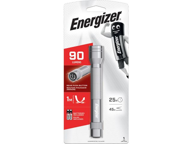 Produktfoto för Energizer Ficklampa Metall LED 2 AA