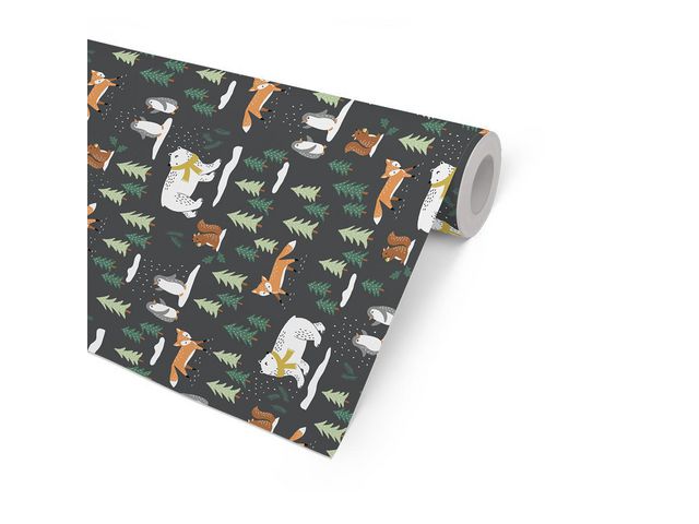 HEDLUNDS OF SWEDEN Julpapper 57cmx154m Winter Wood | Emballage och lagerutrustning - Presentinslagning - Presentpapper och Julpapper | Kontorsexperten