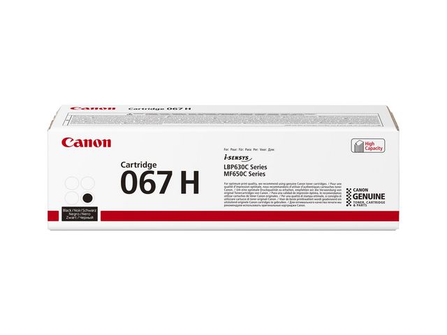Canon Toner 067H 3,30K svart | Toner och bläck - Tonerkassetter - Toner Canon | Kontorsexperten