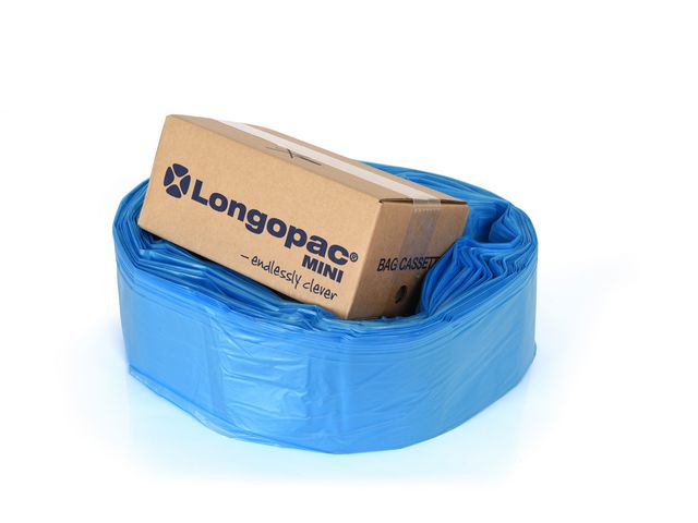 LONGOPAC Kassett Mini 20my 60m blå | Städ och hygien - Påsar och säckar - Kassett - Longopac | Kontorsexperten