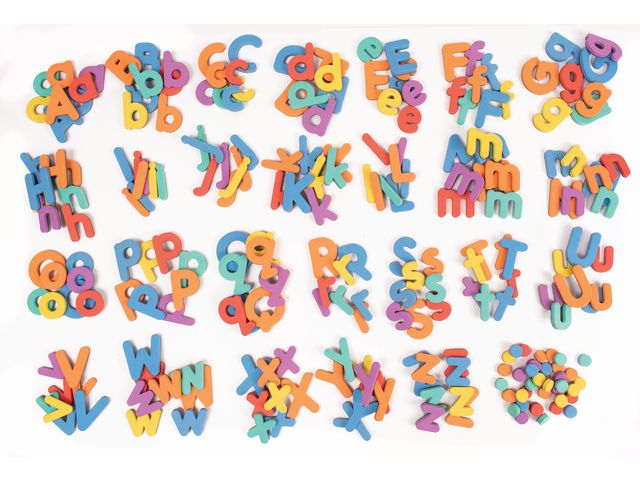 MyPauze® Magnetiska bokstäver, färger 248/fp | Skola och förskola - Klassrummet / Lära - Svenska | Kontorsexperten