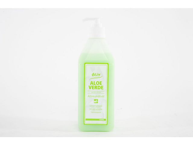 Liv Tvål Aloe Verde parfymerad 600ml | Städ och hygien - Tvål och hygien - Tvål - Flytande | Kontorsexperten
