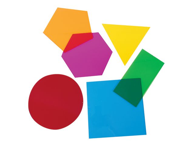 MyPauze® Stora geometriska former, 6 st | Skola och förskola - Klassrummet / Lära - Sensoriska produkter | Kontorsexperten