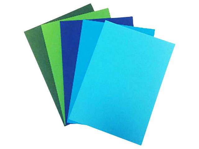 Non brand Dekorationskartong 50ark/fp Färgpaket 4