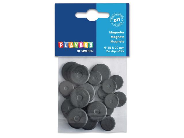 PLAYBOX Magnet 24/fp | Skola och förskola - Hobbymaterial - Magneter | Kontorsexperten