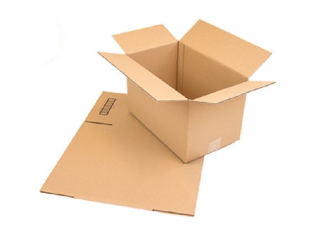 Boxon Wellpapplåda 585x385x520mm | Emballage och lagerutrustning - Lådor och well - Welllådor 1-lag - 370-500 mm | Kontorsexperten