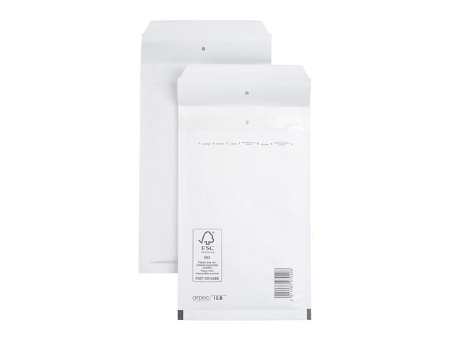 airpoc Bubbelpåse Nr 13 150x215mm remsa 100/fp | Emballage och lagerutrustning - Kuvert och postemballage - Bubbelpåsar | Kontorsexperten