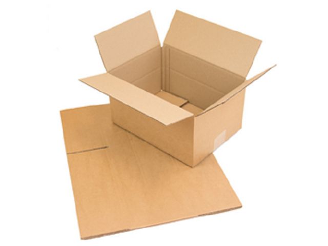 Boxon Wellpapplåda 250x250x250/200mm | Emballage och lagerutrustning - Lådor och well - Welllådor 1-lag - 370-500 mm | Kontorsexperten