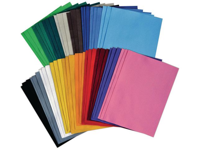 PLAYBOX Filtark 3x18 färger | Skola och förskola - Hobbymaterial - Filt | Kontorsexperten