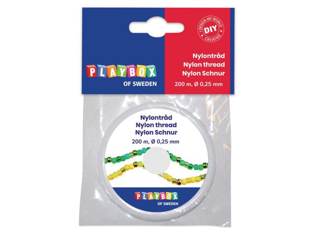 PLAYBOX Nylontråd 200 m