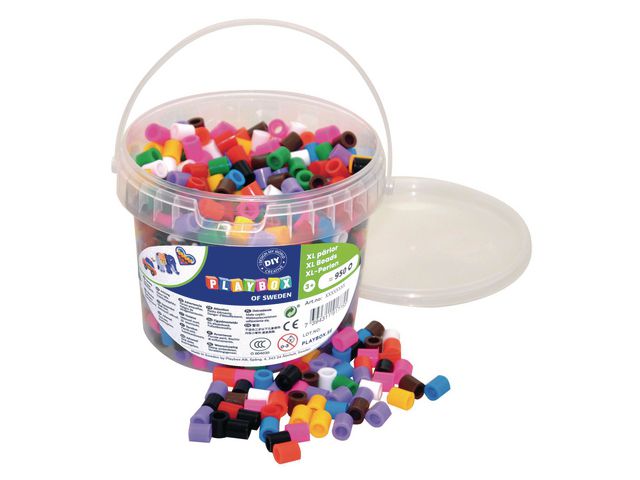 PLAYBOX Maxipärlor mix 950/fp
