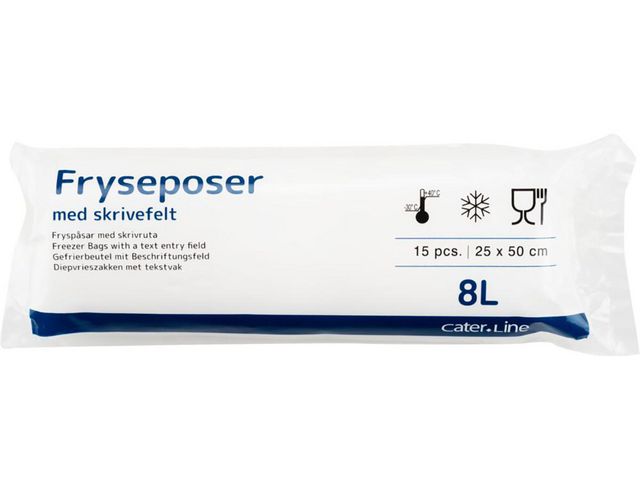 ABENA Fryspåse LDPE 8L 36my 15/rl | Kök och servering - Plast och fryspåsar - Fryspåsar | Kontorsexperten
