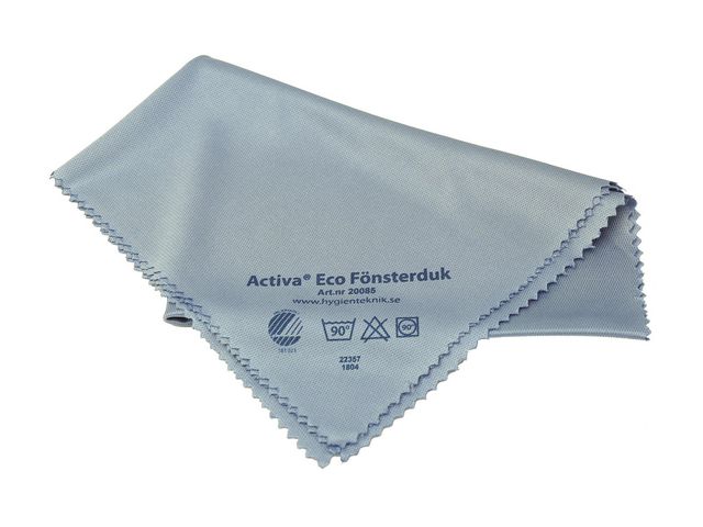 Activa Fönsterduk ECO 50x40cm blå | Städ och hygien - Städdukar och diskdukar - Fönsterdukar | Kontorsexperten
