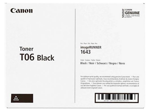 Canon Toner T06 20,5K svart | Toner och bläck - Tonerkassetter - Toner Canon | Kontorsexperten