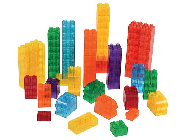 MYPAUZE Transparenta byggklossar 90/fp | Skola och förskola - Klassrummet / Lära - Sensoriska produkter | Kontorsexperten
