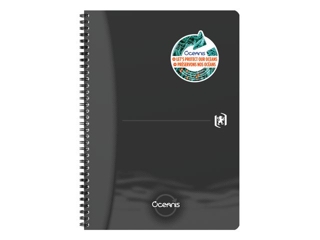 Oxford Kollegieblock Oxford Oceanis A4 linj svart | Kontorsmaterial - Block och anteckningsböcker - Kollegieblock | Kontorsexperten