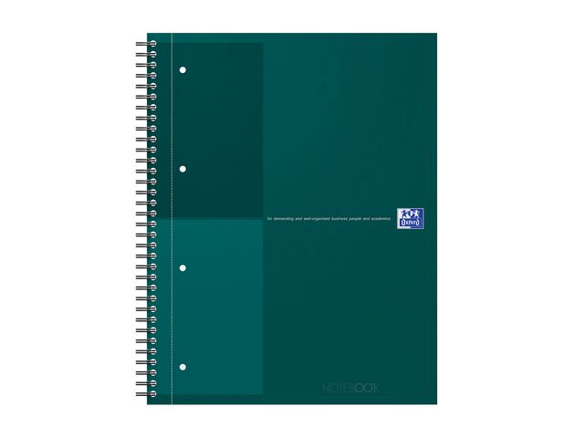 Oxford Kollegieblock Oxford A4+ linj grön | Kontorsmaterial - Block och anteckningsböcker - Kollegieblock | Kontorsexperten