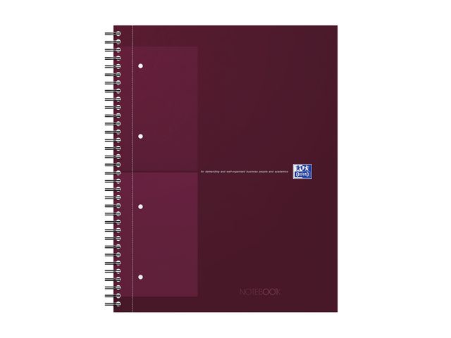 Oxford Kollegieblock Oxford A4+ rut röd | Kontorsmaterial - Block och anteckningsböcker - Kollegieblock | Kontorsexperten