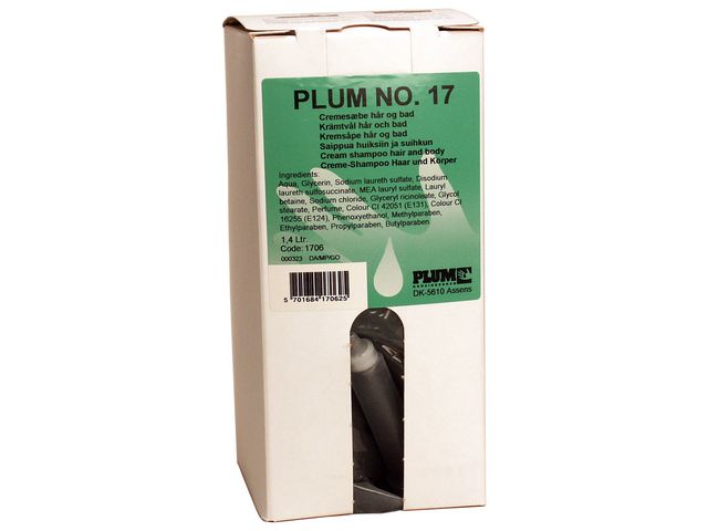 Plum Duschtvål 3in1 Hair & Body 1,4L | Städ och hygien - Tvål och hygien - Duschtvål och Shampoo | Kontorsexperten