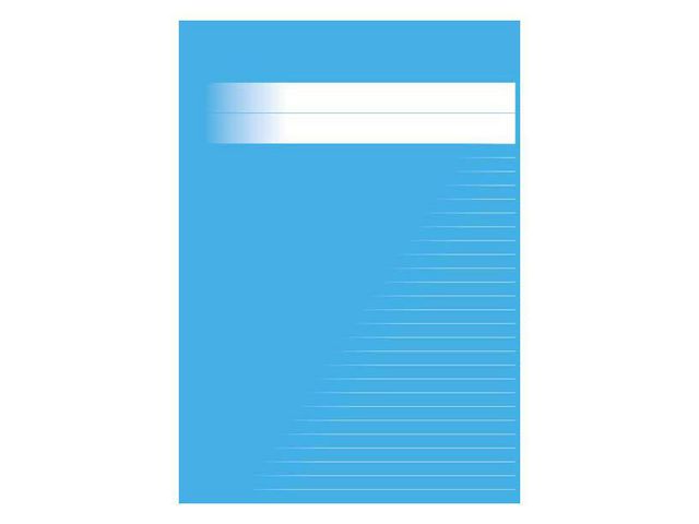 Skrivhäfte A4 linjerat 8,5mm mellanblå | Skola och förskola - Förbrukning skola häften - Skrivhäften | Kontorsexperten